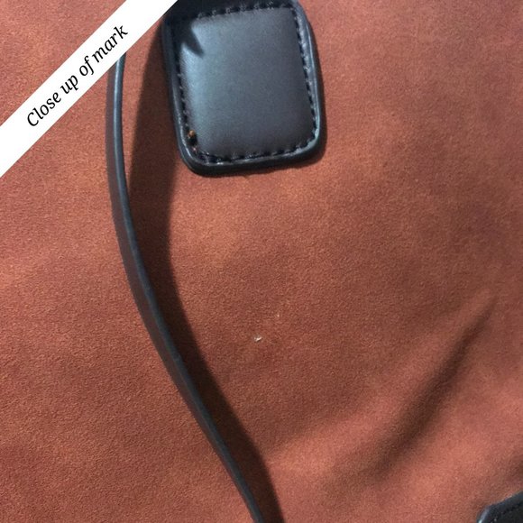 Adrienne Vittadini Duffle Bag (British Tan: AV-1802: Fuax Suede) *Never Used - Picture 15 of 16